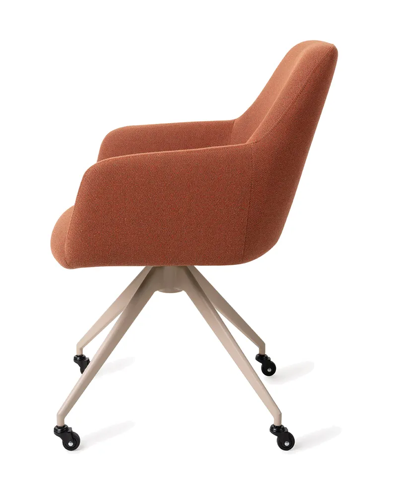 Hiroo Esszimmerstuhl von Jesper Home in Hearth Harmony, Glide, Beige, Ansicht 2
