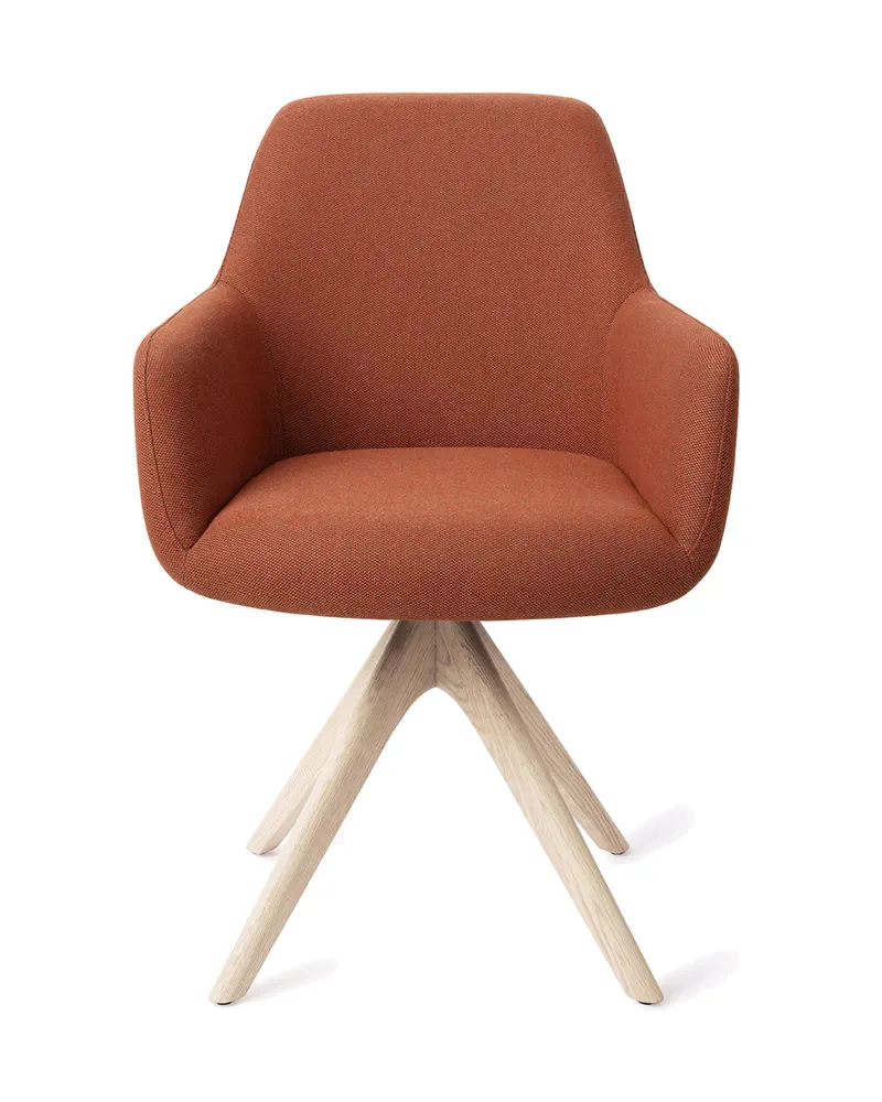 Hiroo Esszimmerstuhl von Jesper Home in Hearth Harmony, Revolve Oak, Gebleicht, Ansicht 1