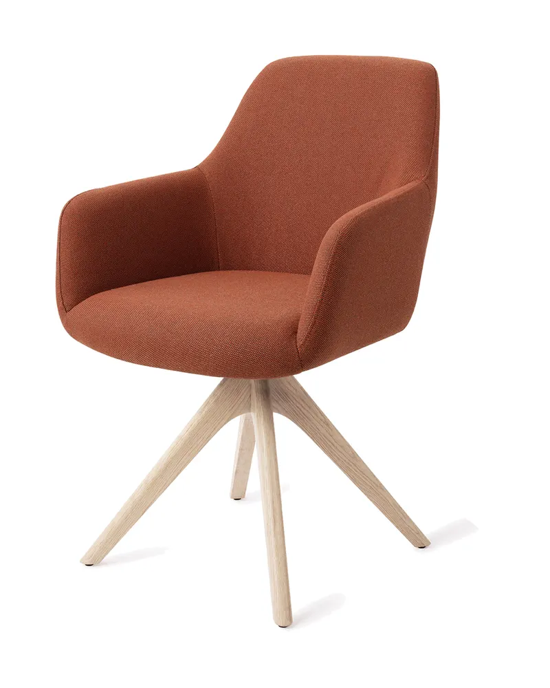 Hiroo Esszimmerstuhl von Jesper Home in Hearth Harmony, Revolve Oak, Gebleicht, Ansicht 3