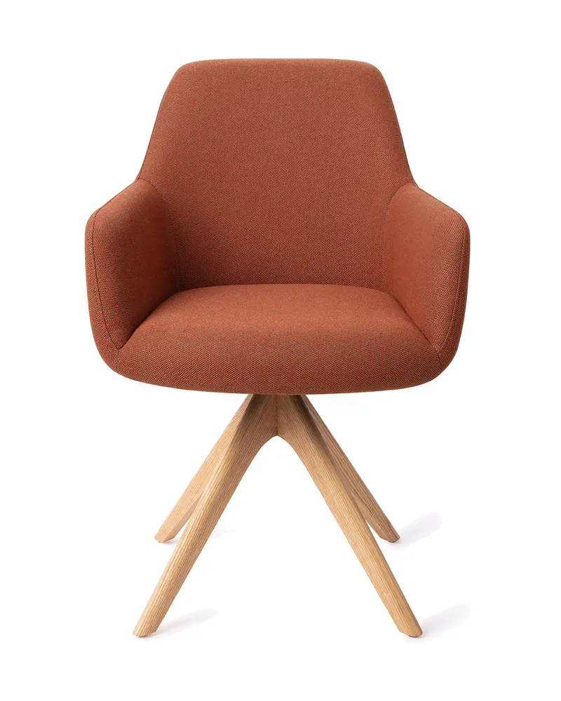 Hiroo Esszimmerstuhl von Jesper Home in Hearth Harmony, Revolve Oak, Natur, Ansicht 1