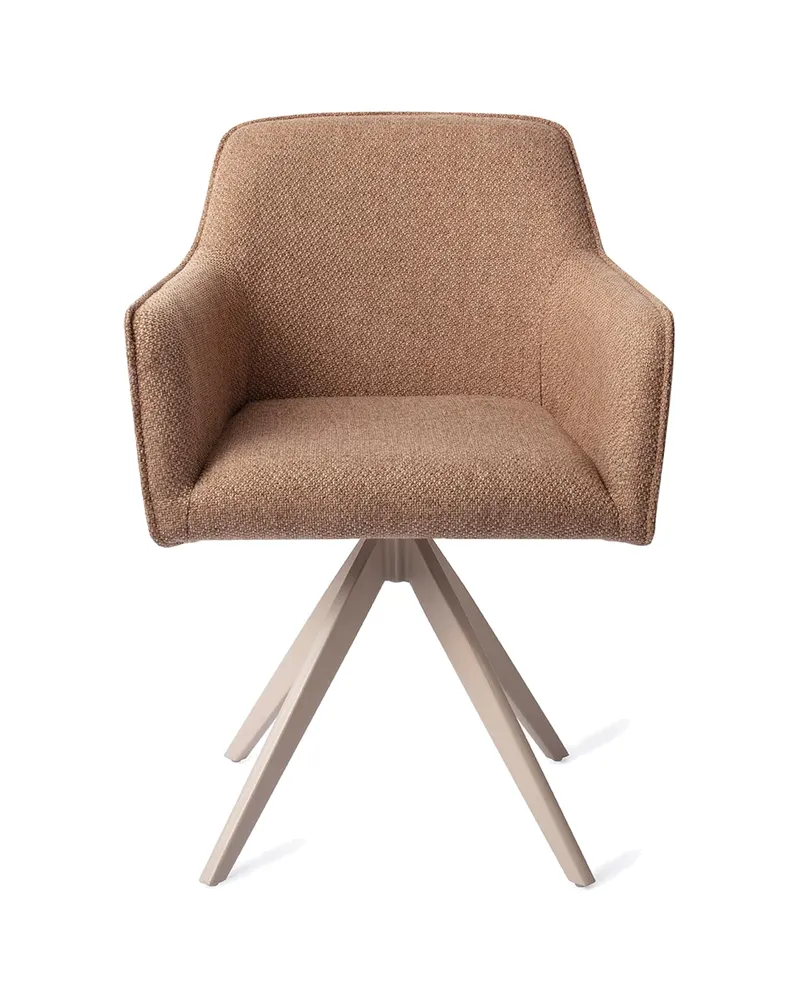 Hofu Esszimmerstuhl von Jesper Home in French Toast, Turn, Beige, Ansicht 1