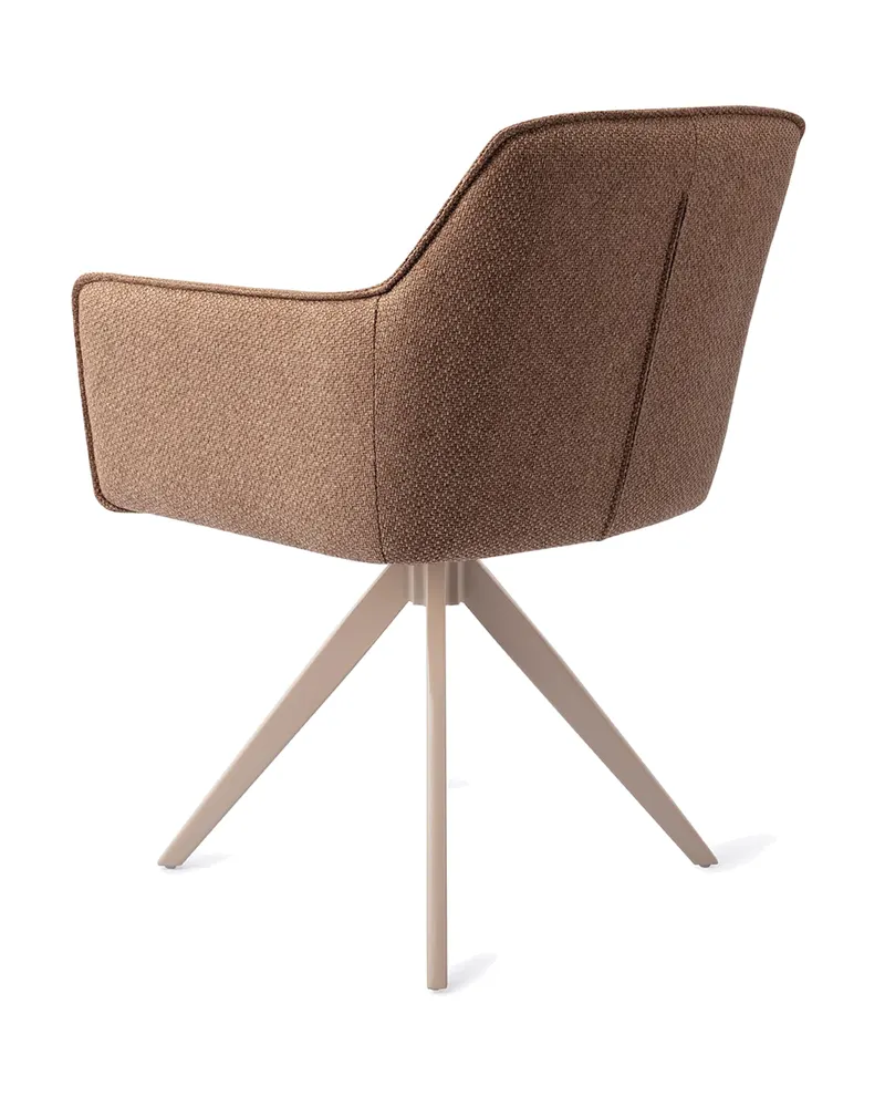 Hofu Esszimmerstuhl von Jesper Home in French Toast, Turn, Beige, Ansicht 4