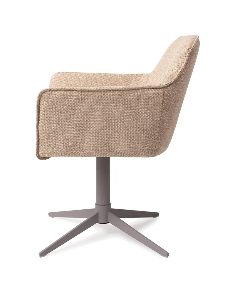 Hofu Esszimmerstuhl von Jesper Home in Wild Walnut, Quad, Grau, Ansicht 2