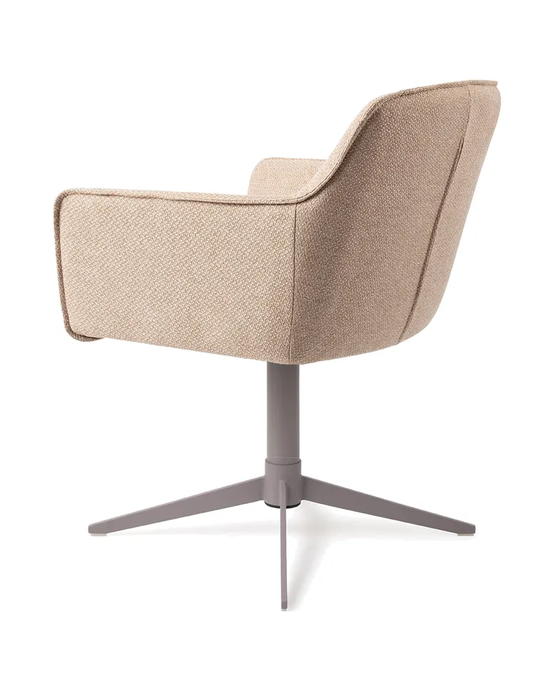 Hofu Esszimmerstuhl von Jesper Home in Wild Walnut, Quad, Grau, Ansicht 4