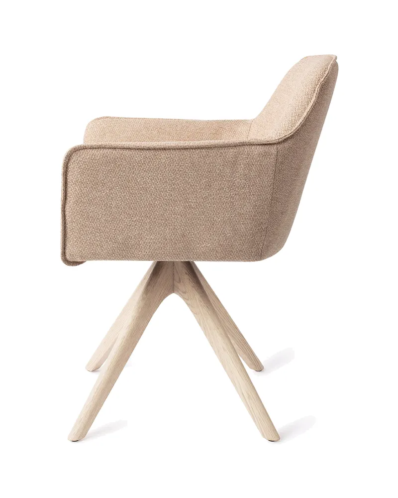 Hofu Esszimmerstuhl von Jesper Home in Wild Walnut, Revolve Oak, Gebleicht, Ansicht 3