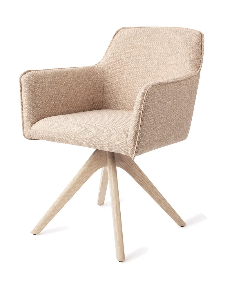 Hofu Esszimmerstuhl von Jesper Home in Wild Walnut, Revolve Oak, Gebleicht, Ansicht 4