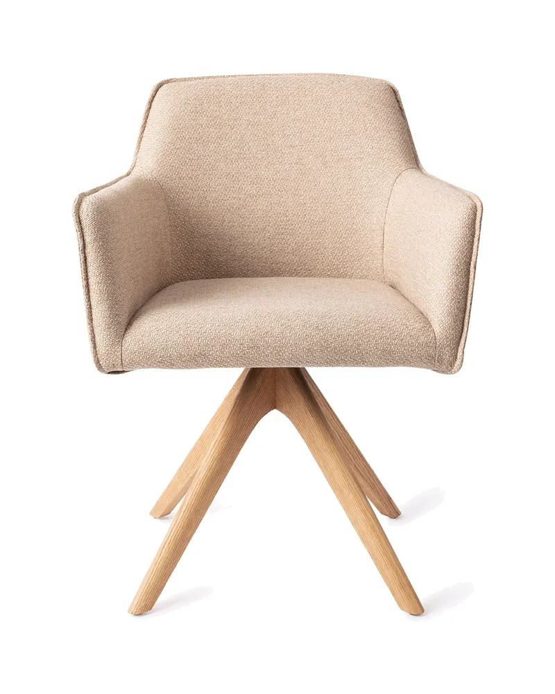 Hofu Esszimmerstuhl von Jesper Home in Wild Walnut, Revolve Oak, Natur, Ansicht 1