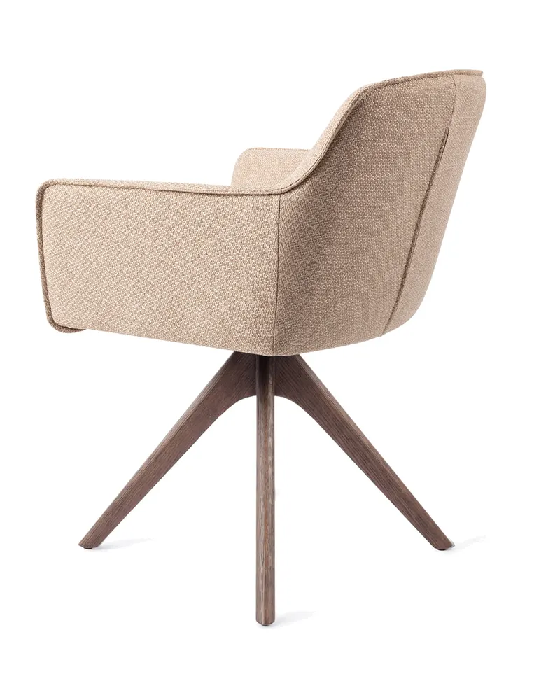 Hofu Esszimmerstuhl von Jesper Home in Wild Walnut, Revolve Oak, Walnuss, Ansicht 4