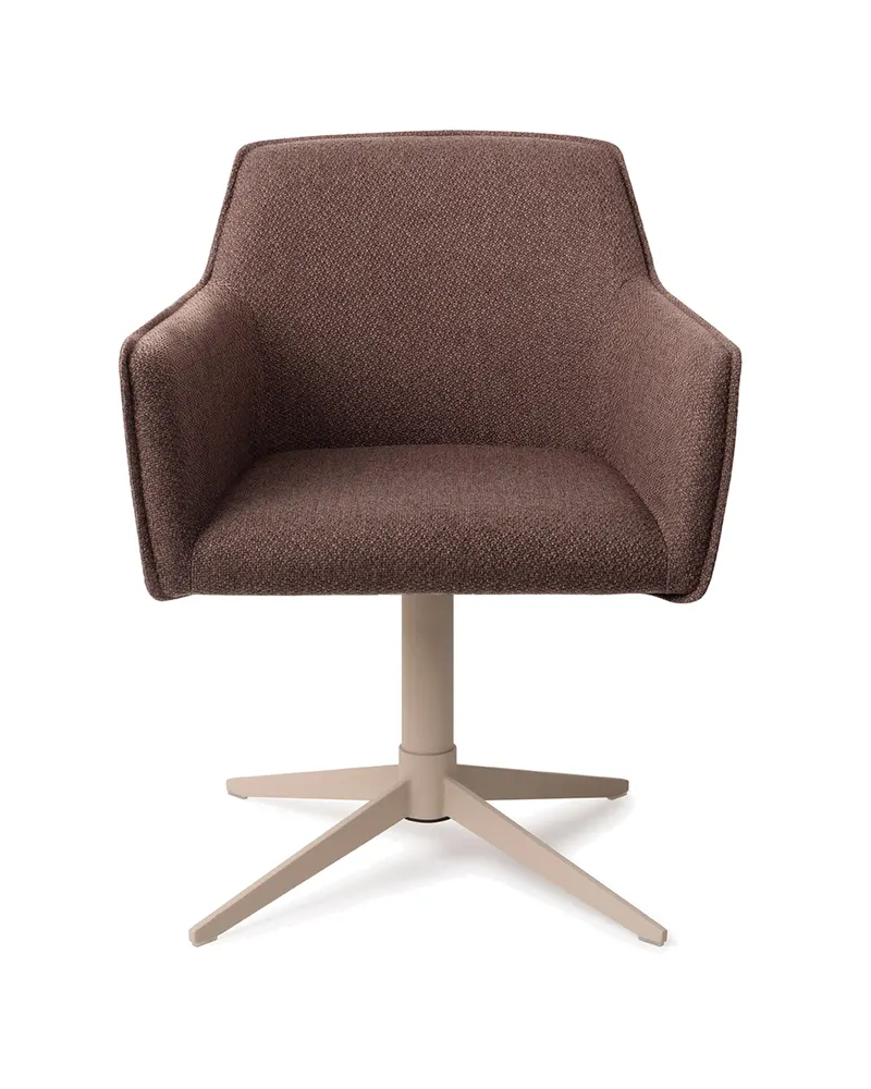 Hofu Esszimmerstuhl von Jesper Home in Potter's Clay, Quad, Beige, Ansicht 1