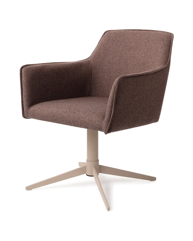 Hofu Esszimmerstuhl von Jesper Home in Potter's Clay, Quad, Beige, Ansicht 3