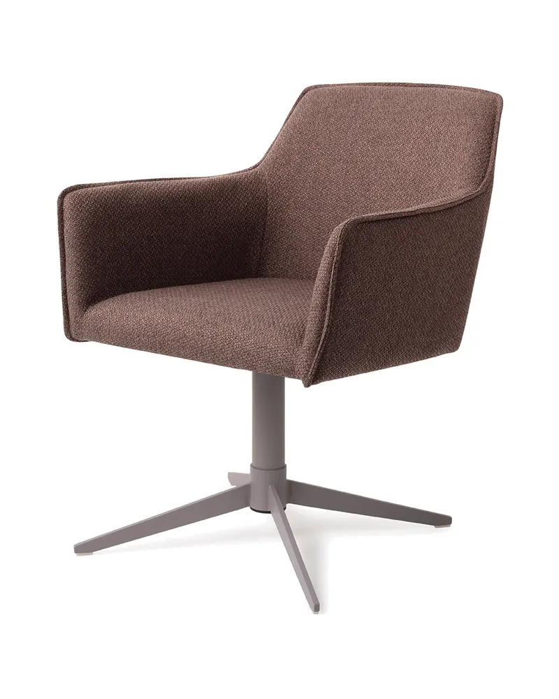 Hofu Esszimmerstuhl von Jesper Home in Potter's Clay, Quad, Grau, Ansicht 3