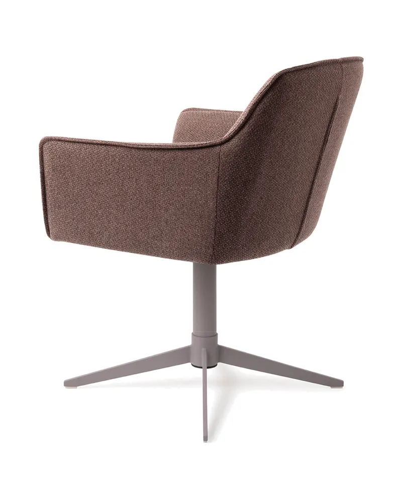 Hofu Esszimmerstuhl von Jesper Home in Potter's Clay, Quad, Grau, Ansicht 4