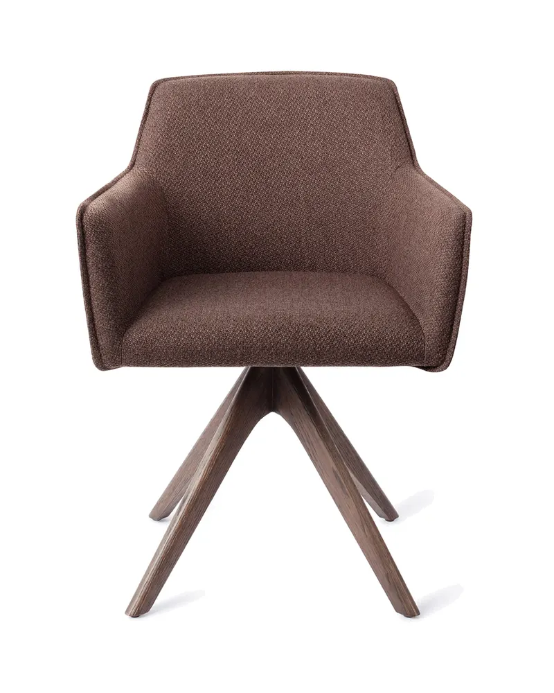 Hofu Esszimmerstuhl von Jesper Home in Potter's Clay, Revolve Oak, Walnuss, Ansicht 1