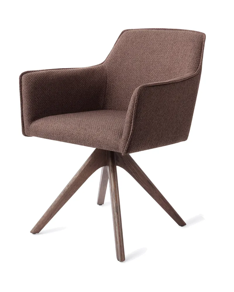 Hofu Esszimmerstuhl von Jesper Home in Potter's Clay, Revolve Oak, Walnuss, Ansicht 3