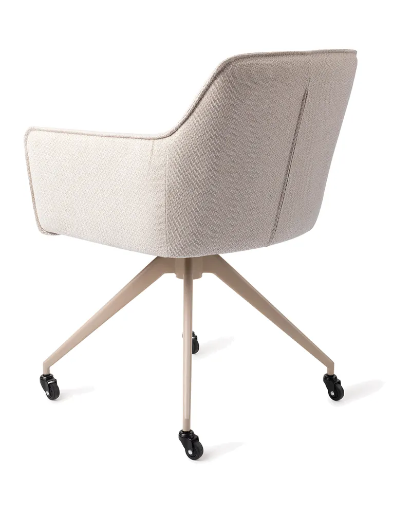 Hofu Esszimmerstuhl von Jesper Home in Enoki, Glide, Beige, Ansicht 4