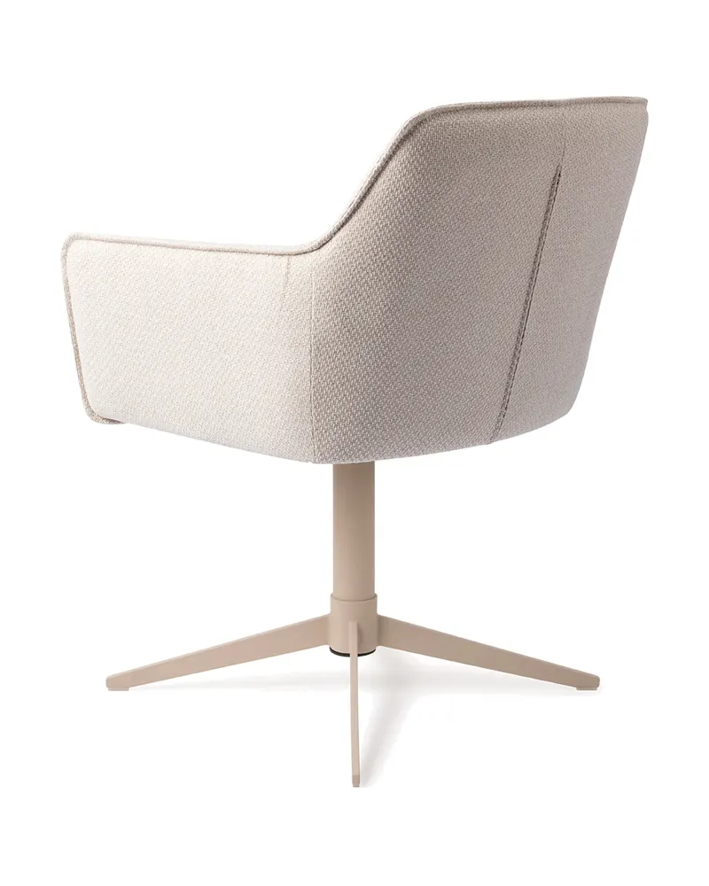 Hofu Esszimmerstuhl von Jesper Home in Enoki, Quad, Beige, Ansicht 4