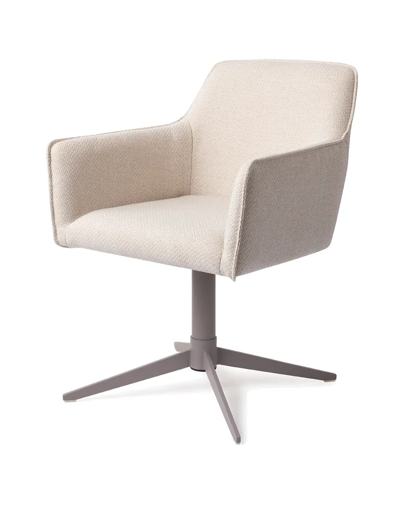 Hofu Esszimmerstuhl von Jesper Home in Enoki, Quad, Grau, Ansicht 3