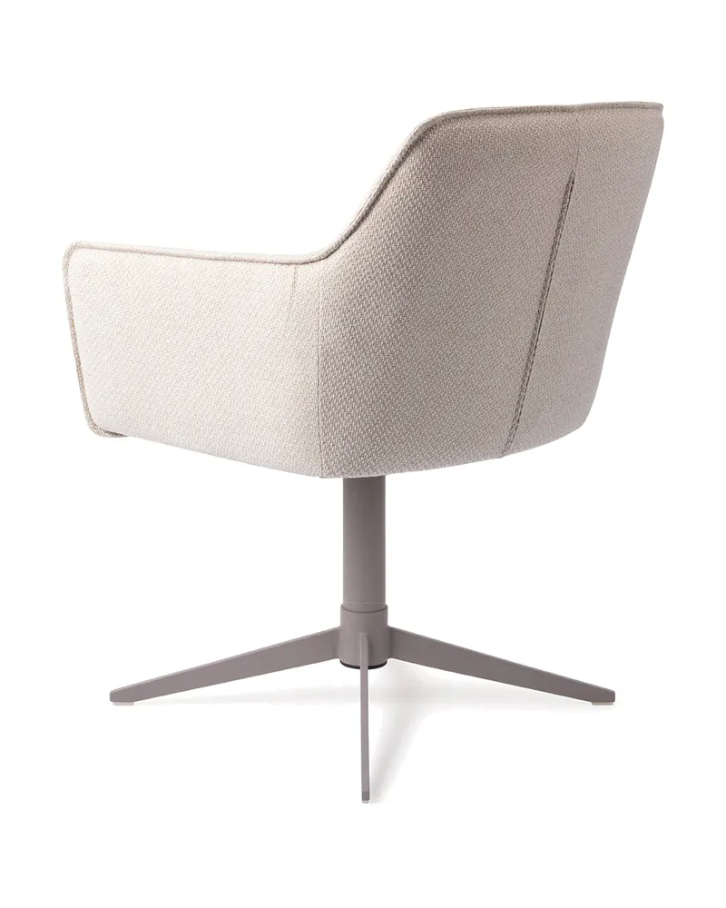 Hofu Esszimmerstuhl von Jesper Home in Enoki, Quad, Grau, Ansicht 4