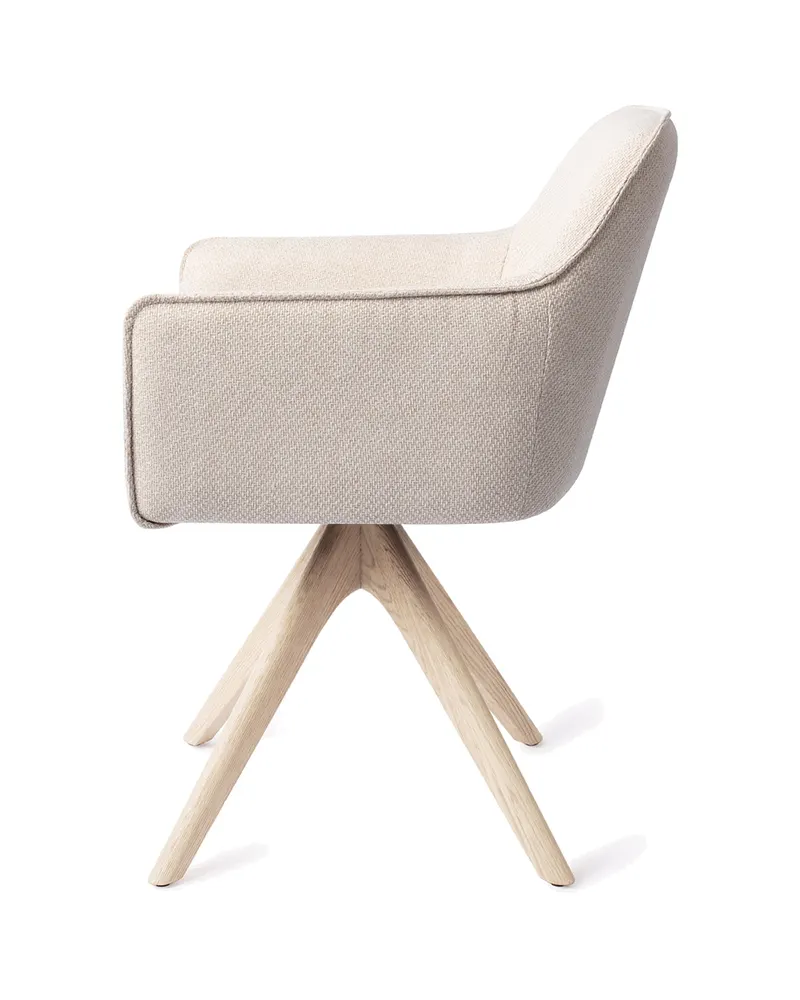 Hofu Esszimmerstuhl von Jesper Home in Enoki, Revolve Oak, Gebleicht, Ansicht 2