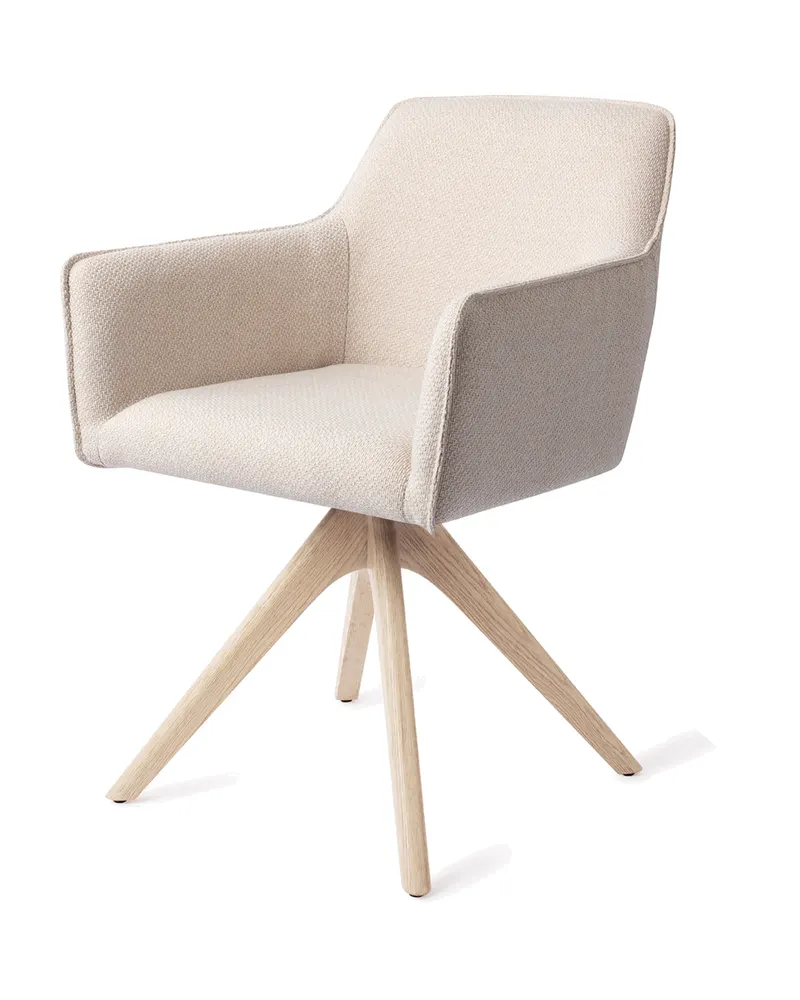 Hofu Esszimmerstuhl von Jesper Home in Enoki, Revolve Oak, Gebleicht, Ansicht 3