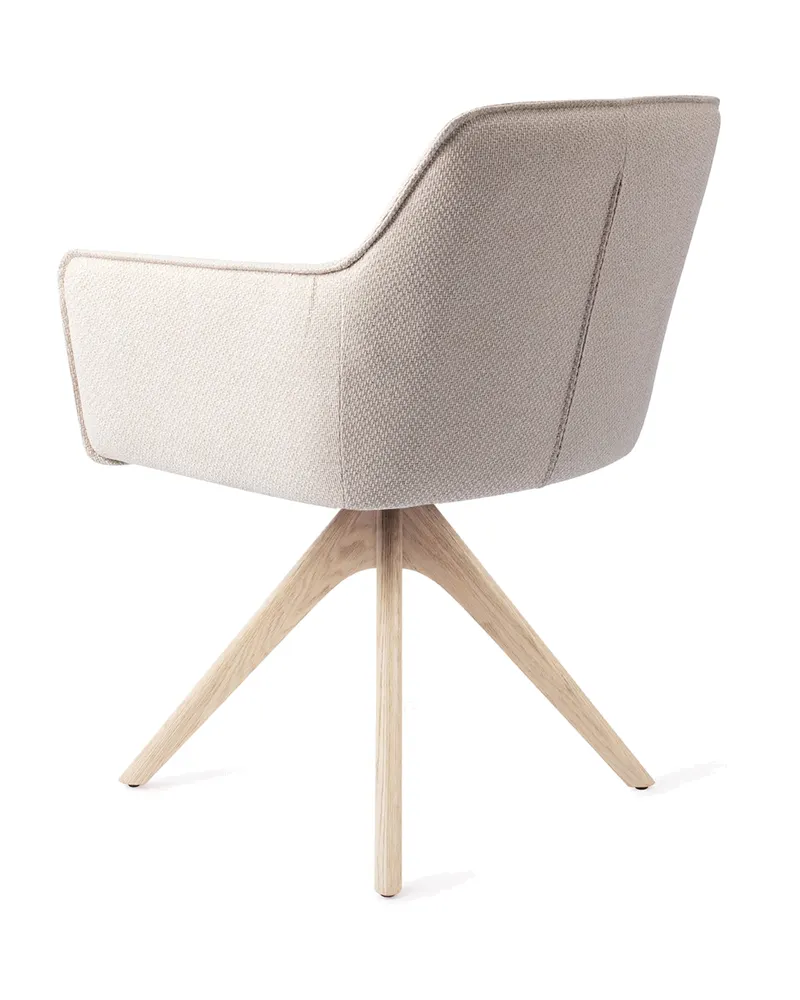 Hofu Esszimmerstuhl von Jesper Home in Enoki, Revolve Oak, Gebleicht, Ansicht 4