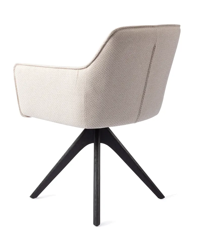 Hofu Esszimmerstuhl von Jesper Home in Enoki, Revolve Oak, Schwarz, Ansicht 4