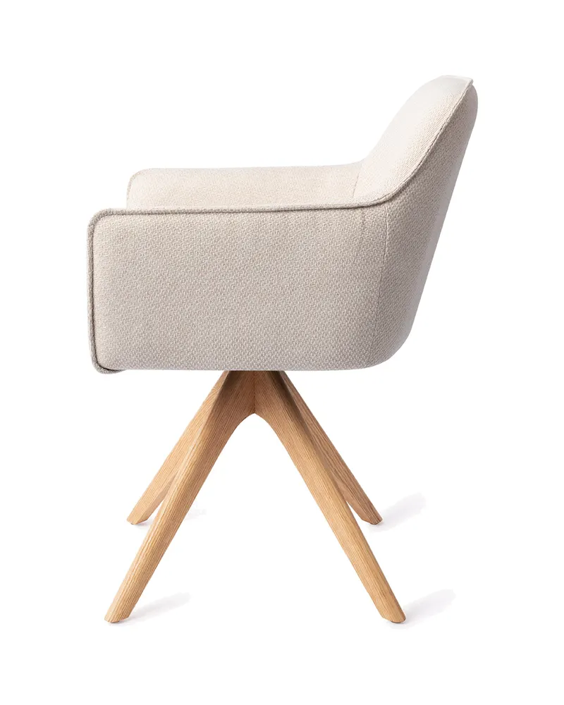 Hofu Esszimmerstuhl von Jesper Home in Enoki, Revolve Oak, Natur, Ansicht 2