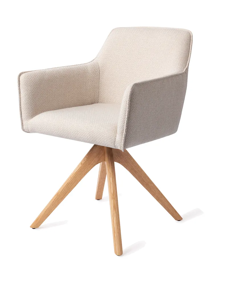 Hofu Esszimmerstuhl von Jesper Home in Enoki, Revolve Oak, Natur, Ansicht 3