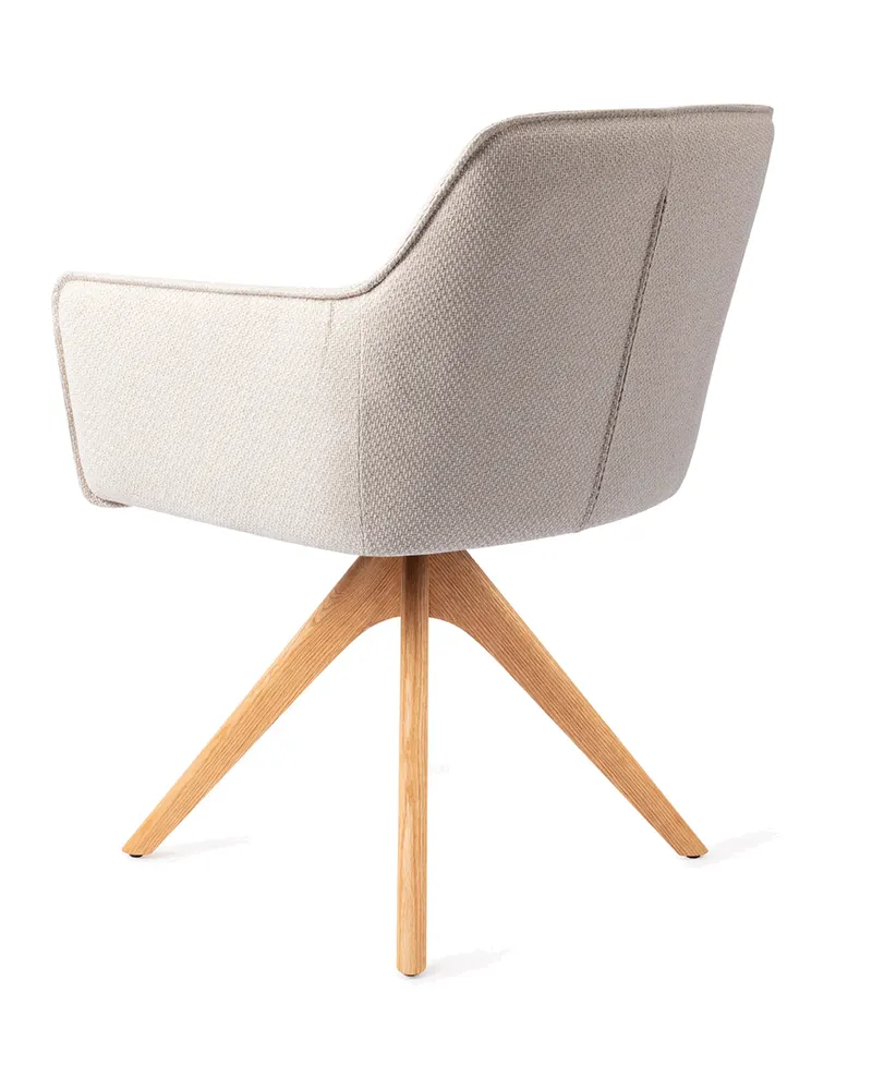 Hofu Esszimmerstuhl von Jesper Home in Enoki, Revolve Oak, Natur, Ansicht 4