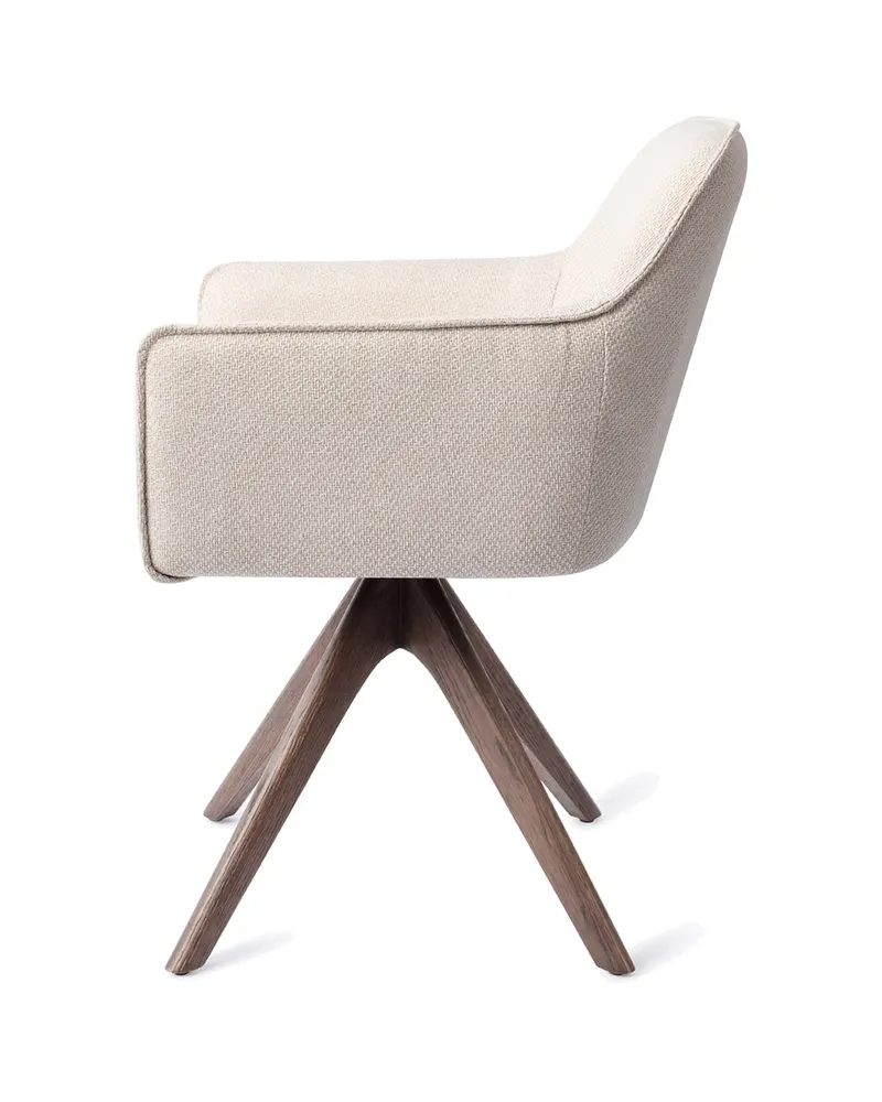 Hofu Esszimmerstuhl von Jesper Home in Enoki, Revolve Oak, Walnuss, Ansicht 2