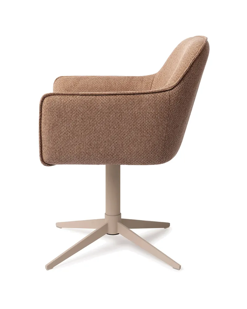 Hofu Esszimmerstuhl von Jesper Home in French Toast, Quad, Beige, Ansicht 2