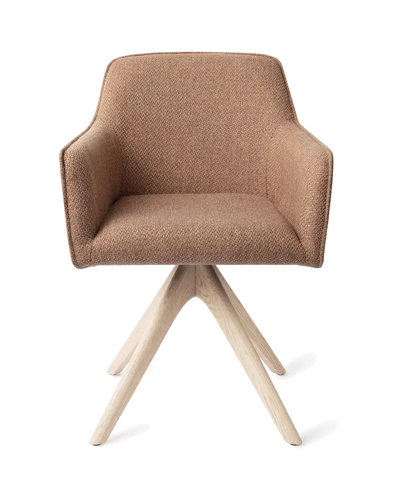 Hofu Esszimmerstuhl von Jesper Home in French Toast, Revolve Oak, Gebleicht, Ansicht 1
