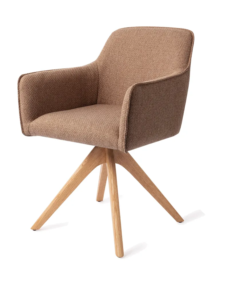 Hofu Esszimmerstuhl von Jesper Home in French Toast, Revolve Oak, Natur, Ansicht 3