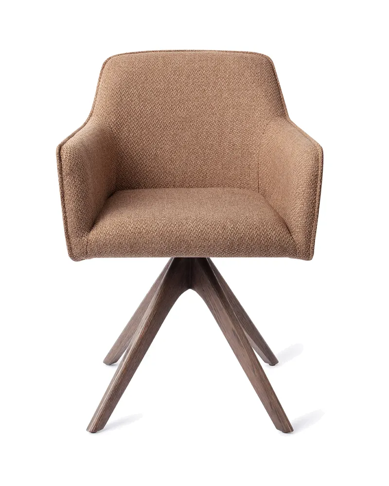 Hofu Esszimmerstuhl von Jesper Home in French Toast, Revolve Oak, Walnuss, Ansicht 1