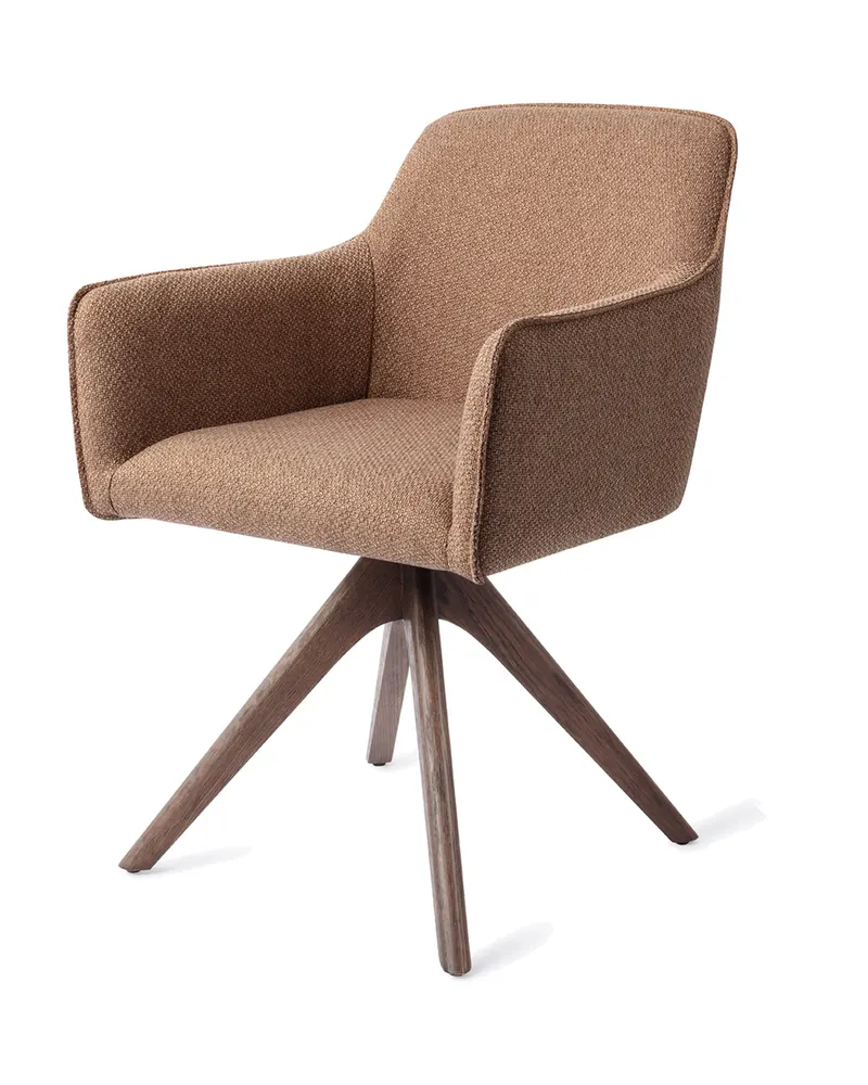 Hofu Esszimmerstuhl von Jesper Home in French Toast, Revolve Oak, Walnuss, Ansicht 3