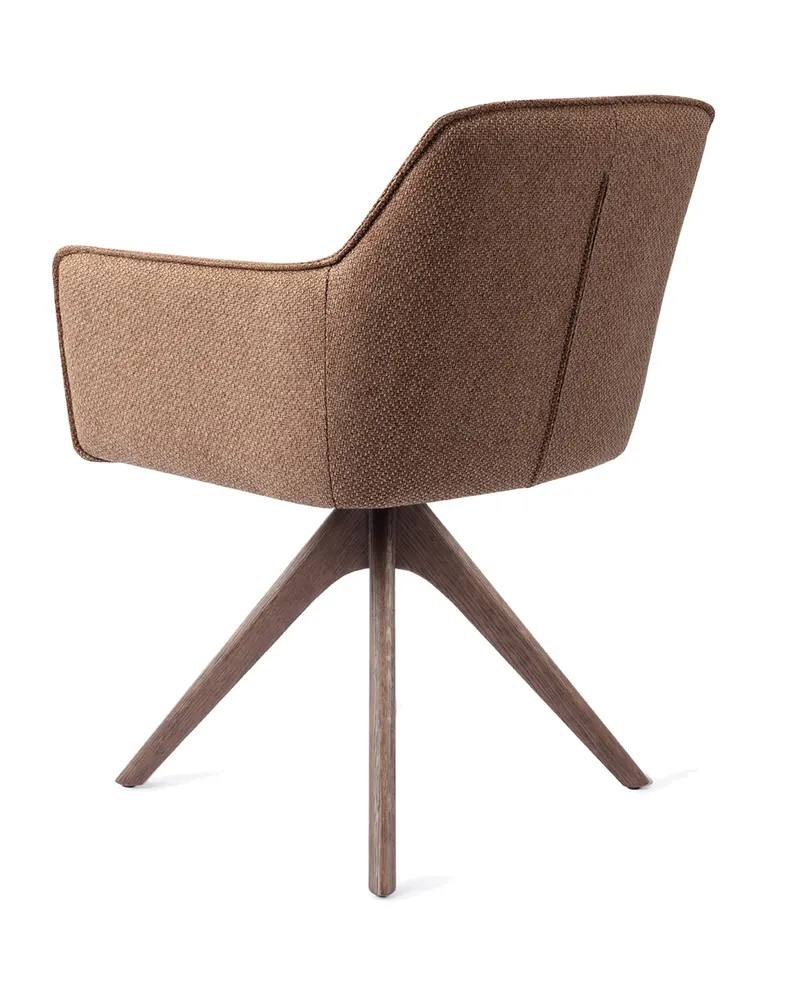 Hofu Esszimmerstuhl von Jesper Home in French Toast, Revolve Oak, Walnuss, Ansicht 4