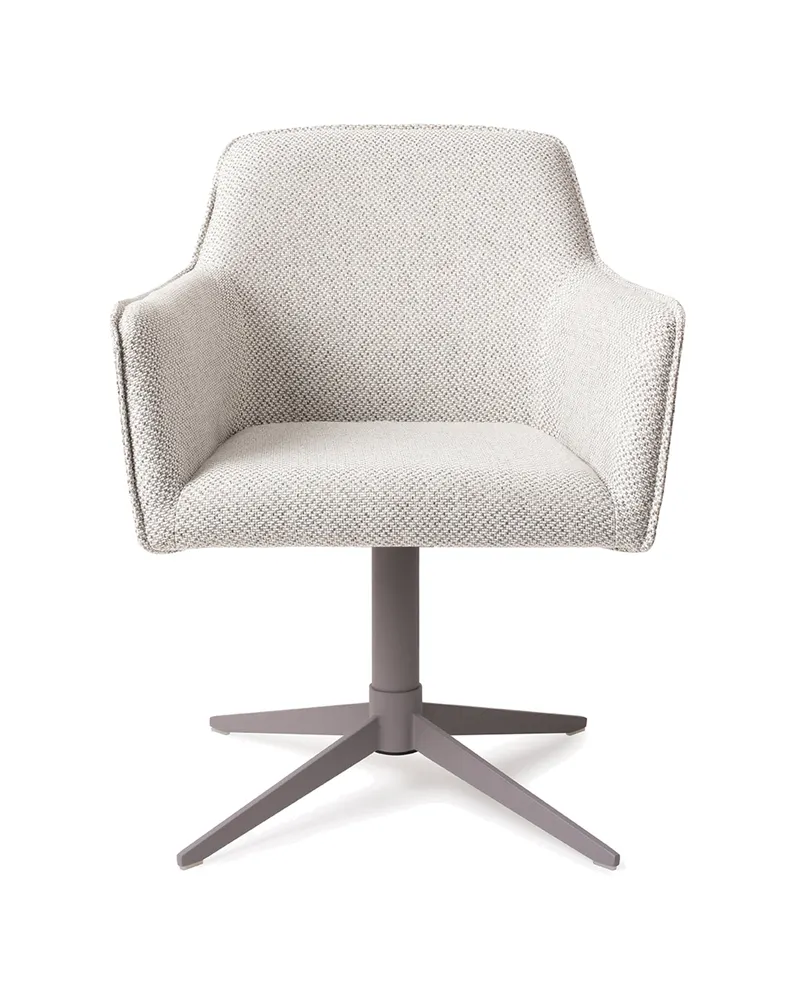 Hofu Esszimmerstuhl von Jesper Home in Checker's Charm, Quad, Grau, Ansicht 1