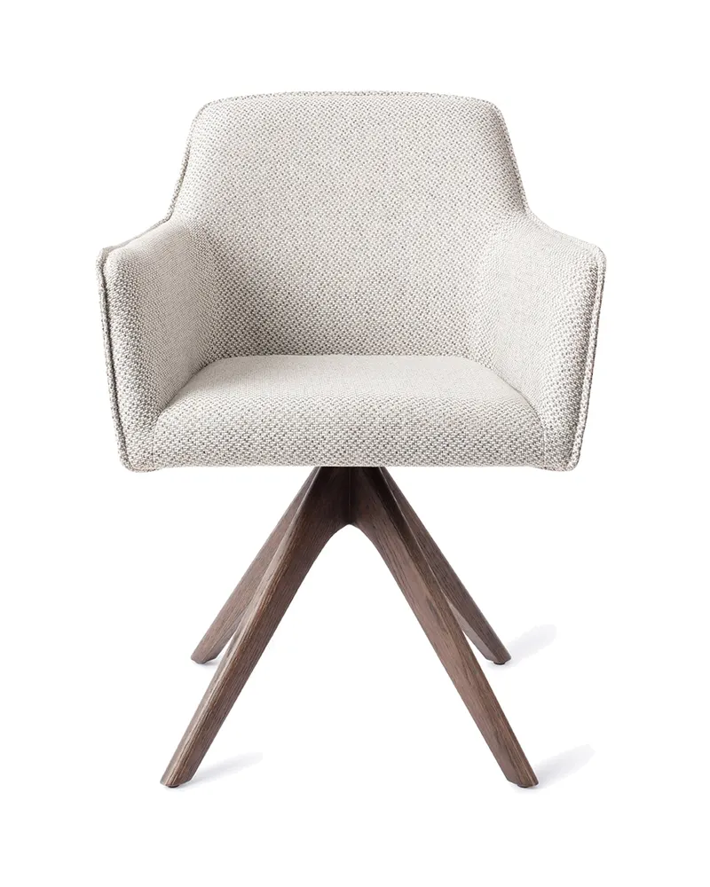 Hofu Esszimmerstuhl von Jesper Home in Checker's Charm, Revolve Oak, Walnuss, Ansicht 1