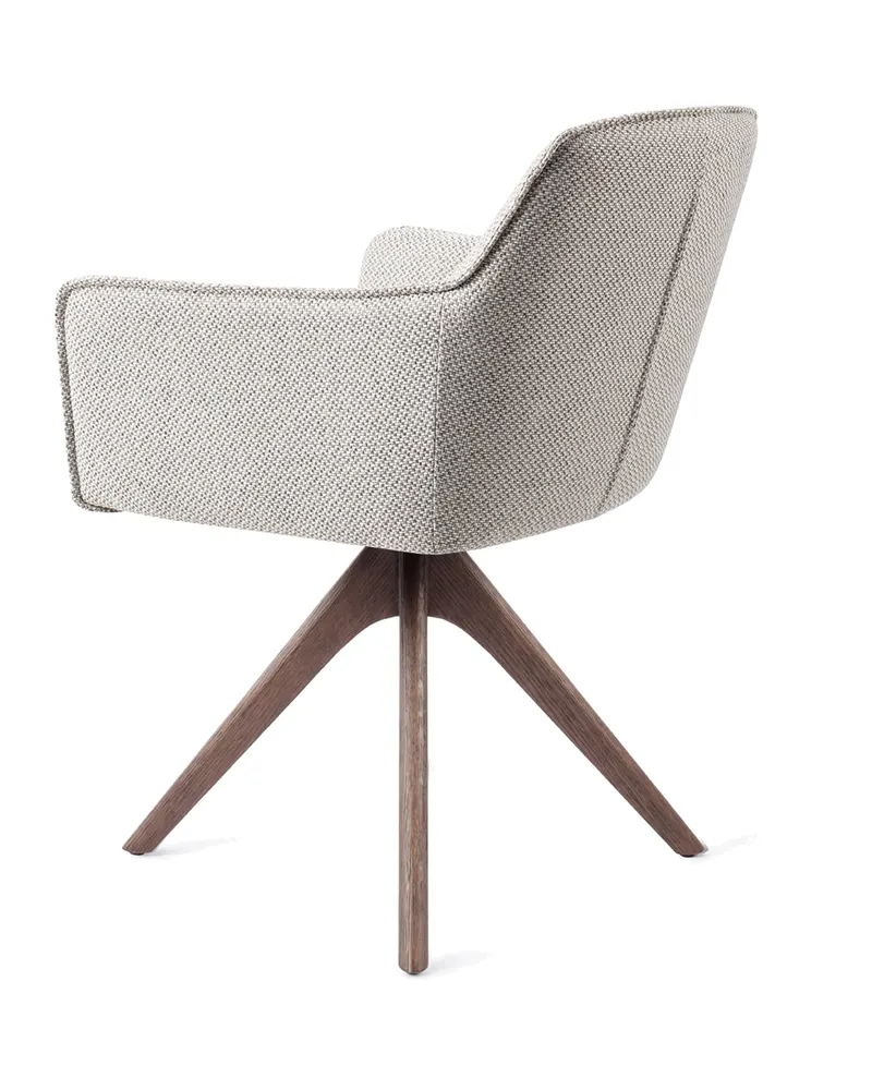 Hofu Esszimmerstuhl von Jesper Home in Checker's Charm, Revolve Oak, Walnuss, Ansicht 4
