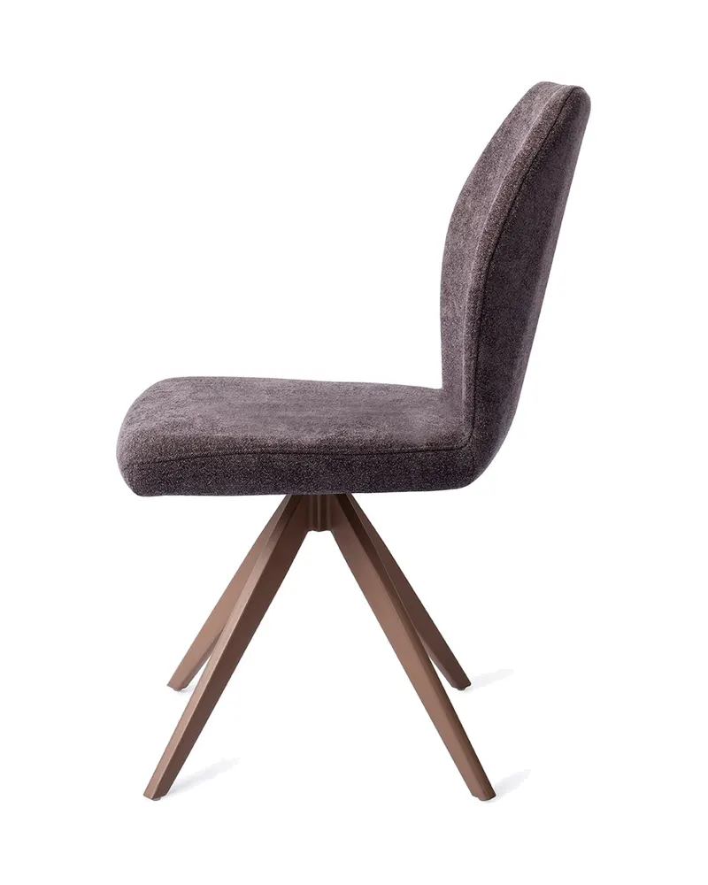 Ikata Esszimmerstuhl von Jesper Home in Almost Black, Turn, Braun, Ansicht 2