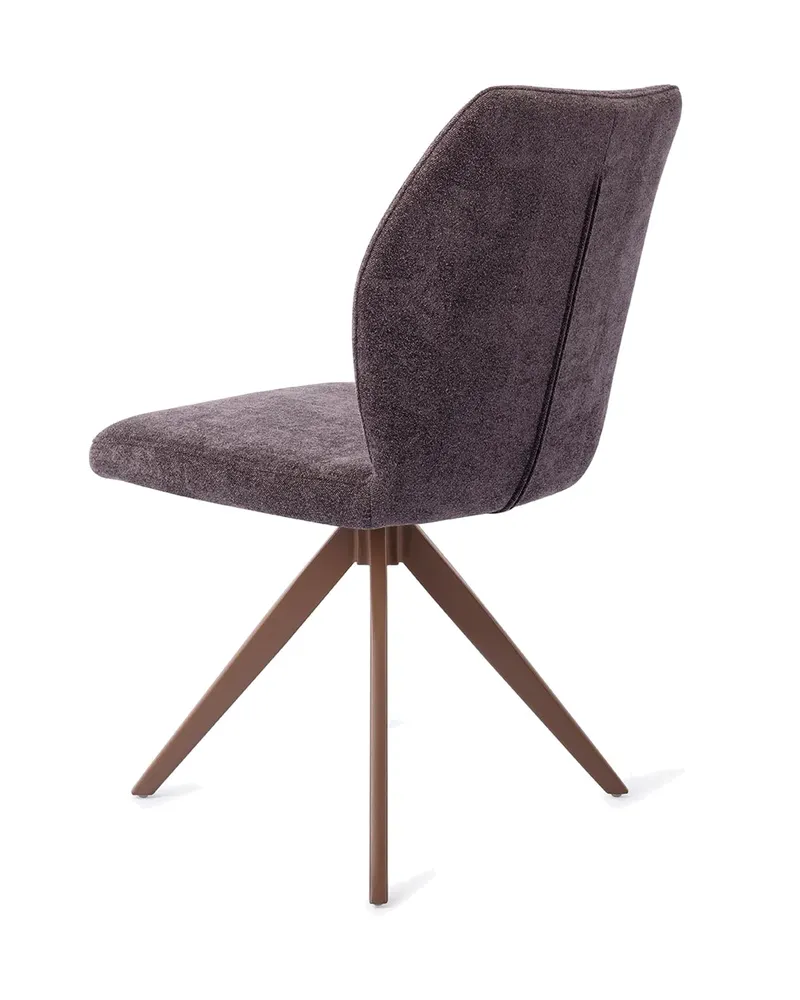 Ikata Esszimmerstuhl von Jesper Home in Almost Black, Turn, Braun, Ansicht 4