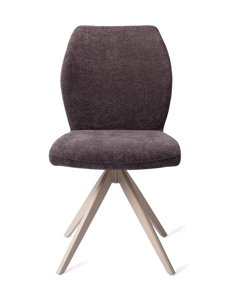 Ikata Esszimmerstuhl von Jesper Home in Almost Black, Turn, Beige, Ansicht 1