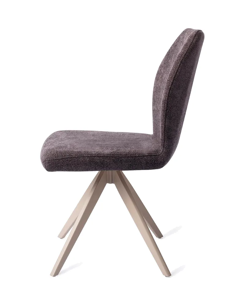 Ikata Esszimmerstuhl von Jesper Home in Almost Black, Turn, Beige, Ansicht 2