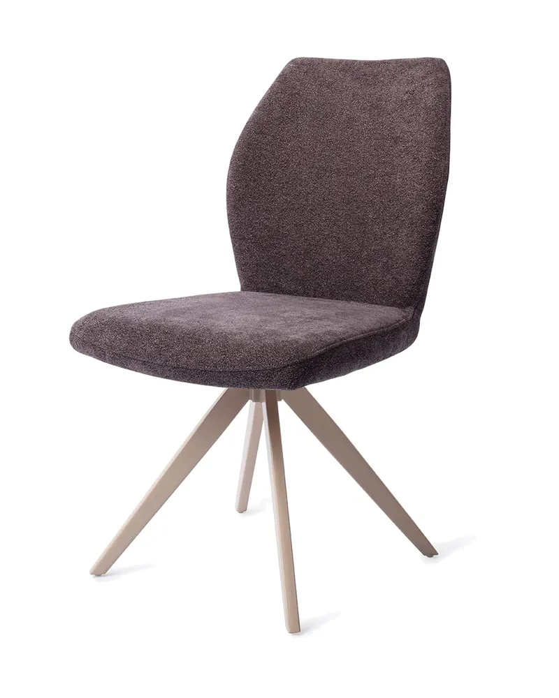 Ikata Esszimmerstuhl von Jesper Home in Almost Black, Turn, Beige, Ansicht 3