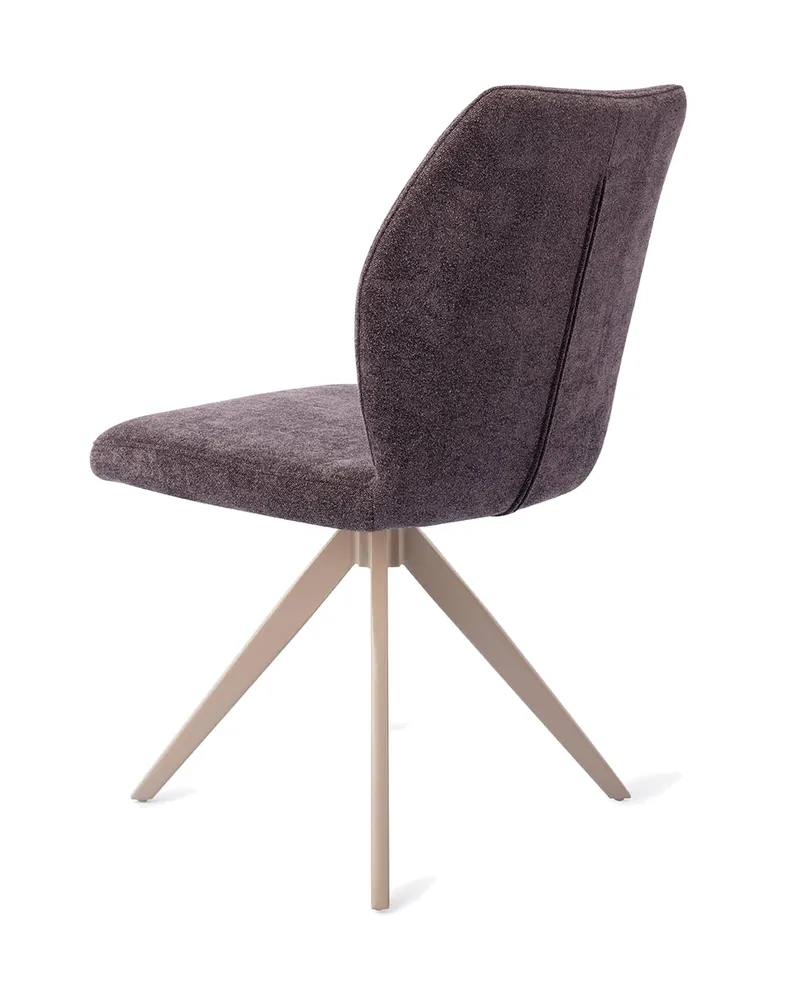Ikata Esszimmerstuhl von Jesper Home in Almost Black, Turn, Beige, Ansicht 4