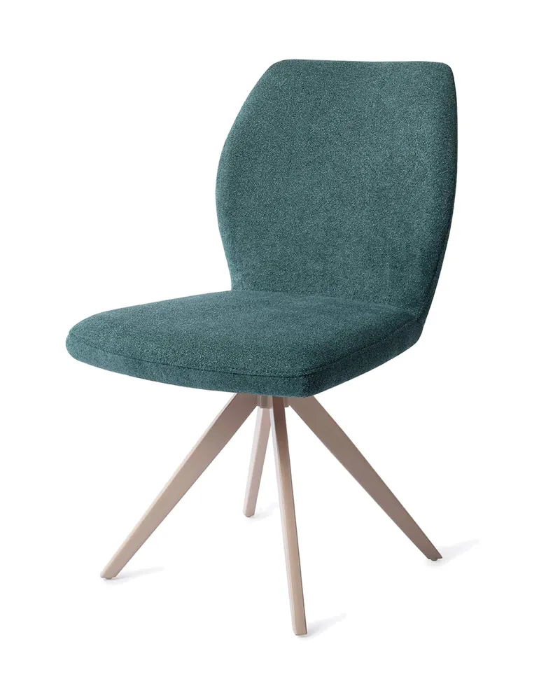 Ikata Esszimmerstuhl von Jesper Home in Merry Mermaid, Turn, Beige, Ansicht 3