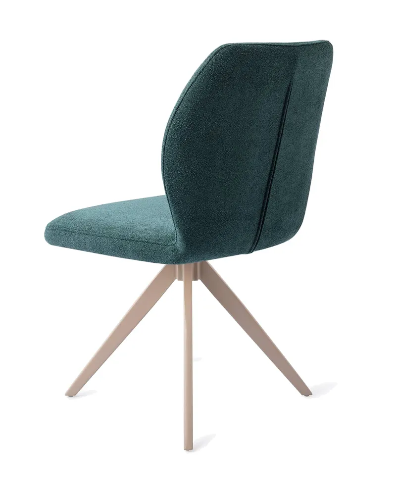 Ikata Esszimmerstuhl von Jesper Home in Merry Mermaid, Turn, Beige, Ansicht 4
