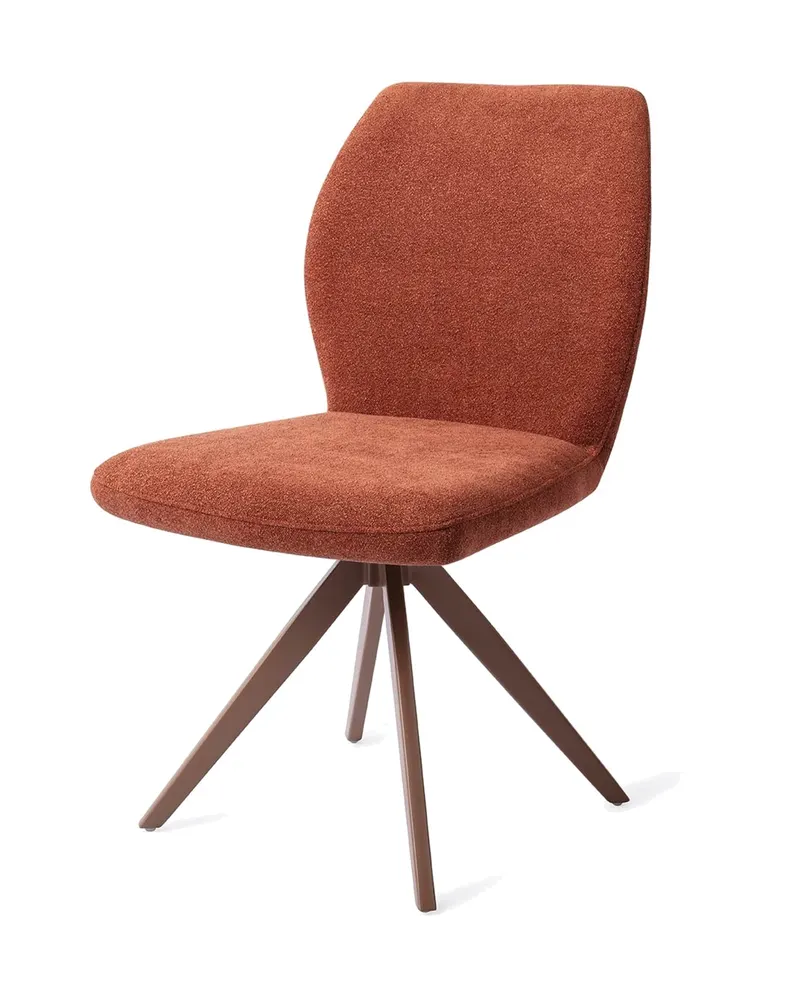 Ikata Esszimmerstuhl von Jesper Home in Cosy Copper, Turn, Braun, Ansicht 3