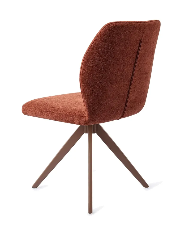 Ikata Esszimmerstuhl von Jesper Home in Cosy Copper, Turn, Braun, Ansicht 4