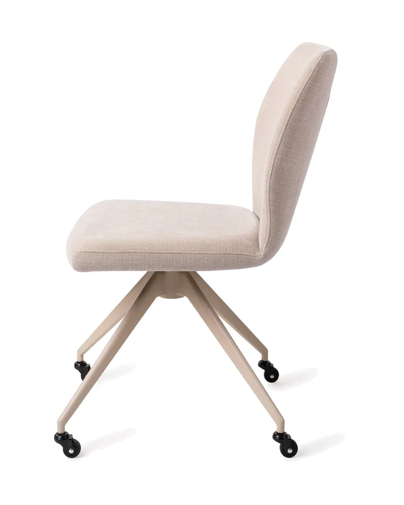 Ikata Esszimmerstuhl von Jesper Home in Sandy Beach, Glide, Beige, Ansicht 2